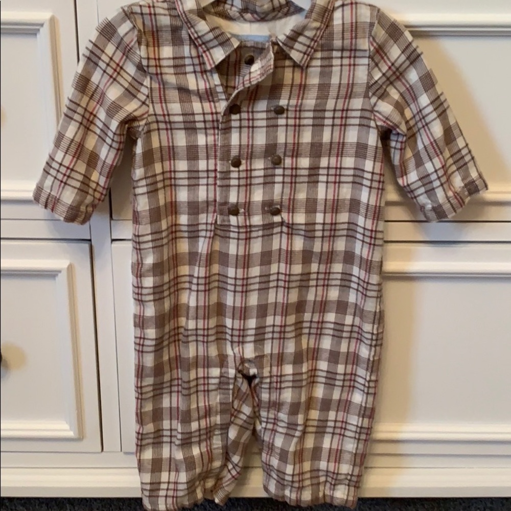 Janie & Jack 3-6 month one piece for baby boy